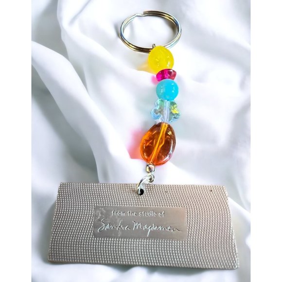 Inspirational Keychain Set Beaded Horse The Joy Of The Journey Is In The Ride - Picture 3 of 8